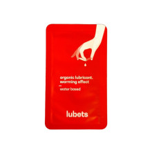 Lubets Lubricante Ecológico Base Acuosa Monodosis 4 ml Efecto Calor