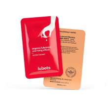 Lubricante Lubets Ecológico Base Acuosa  Efecto Calor Sobre de 4 ml