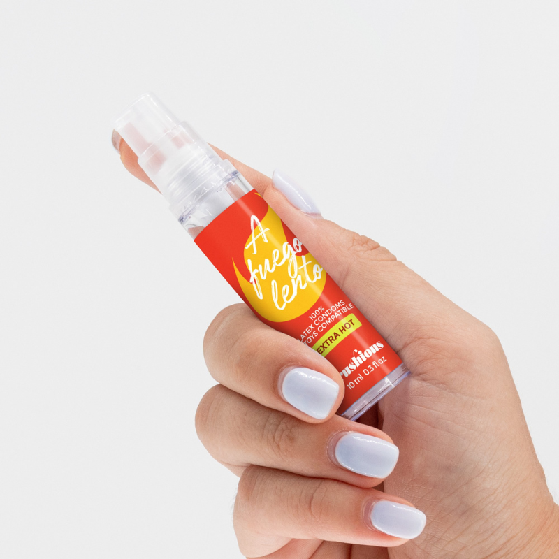 Lubricante a Base de Agua Efecto Calor A Fuego Lento Crushious 10 ml