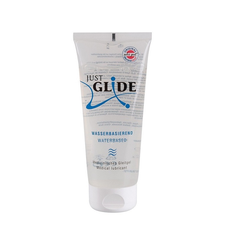 Lubricante a Base de Agua Just Glide Neutro 200 ml