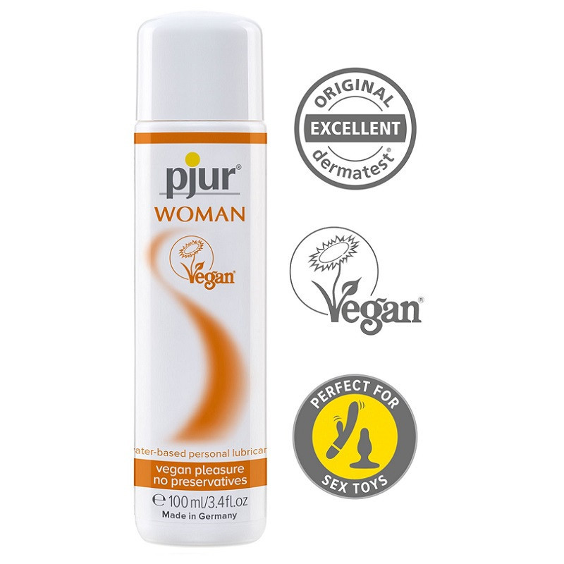 Lubricante a Base de Agua Pjur Woman Vegan 100 ml