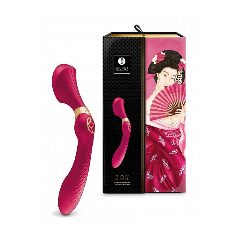 Masajeador Shunga Zoa Frambuesa