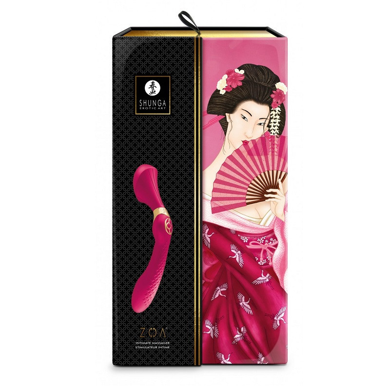Masajeador Shunga Zoa Frambuesa