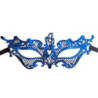 Máscara Eclipse Celeste Encaje Azul