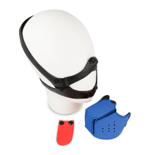 Máscara Perro Bozal Azul Ohmama Fetish