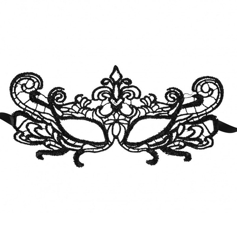 Máscara Eclipse Voie Lactée Encaje Negro