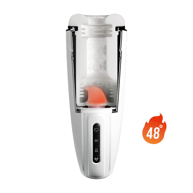 Masturbador Masculino Recargable Marissa Licking & Vibrating Masturbator