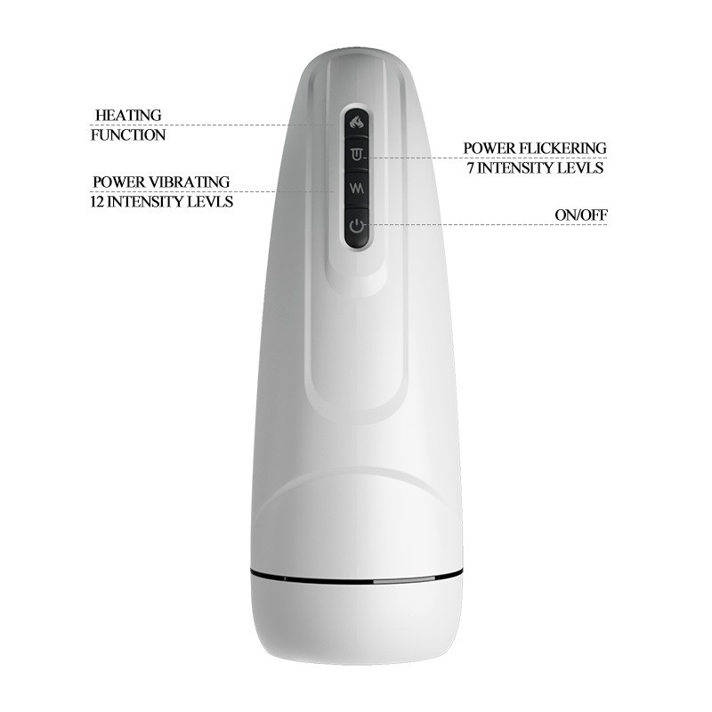 Masturbador Masculino Recargable Marissa Licking & Vibrating Masturbator