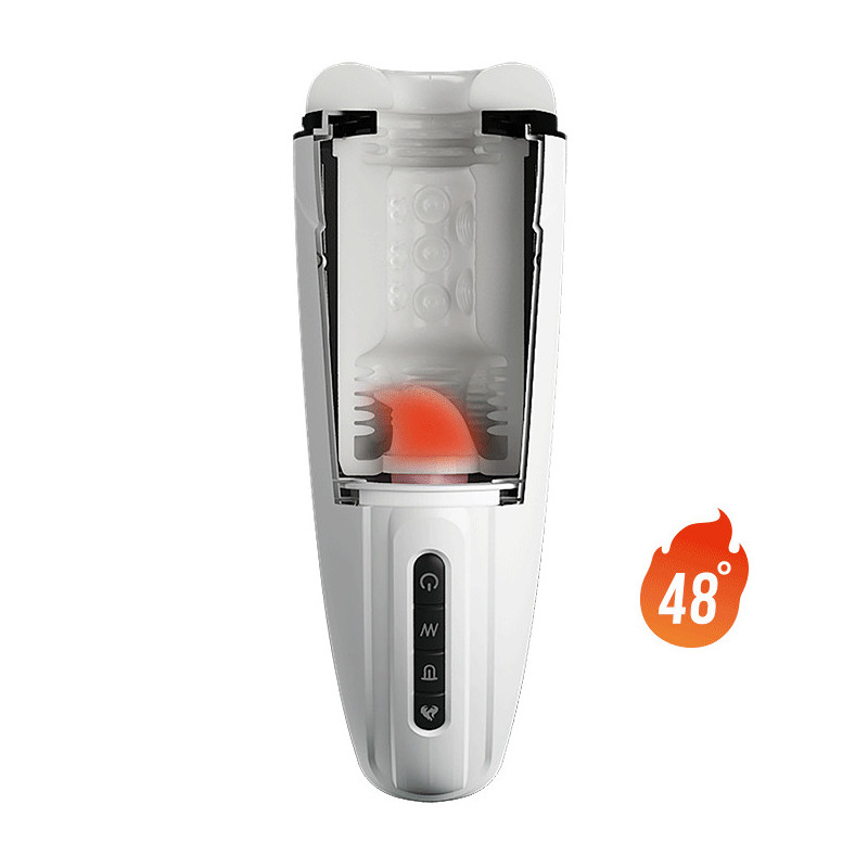 Masturbador Masculino Recargable Marissa Licking & Vibrating Masturbator