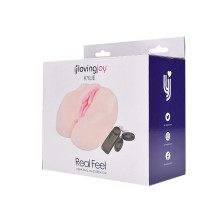 Masturbador Realístico Con Vibración Vagina y Ano