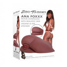 Masturbador Realístico Zero Tolerance Vagina Y Ano Ana Foxxx