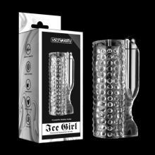 Masturbador Texturado Con Vibración Ice Girl