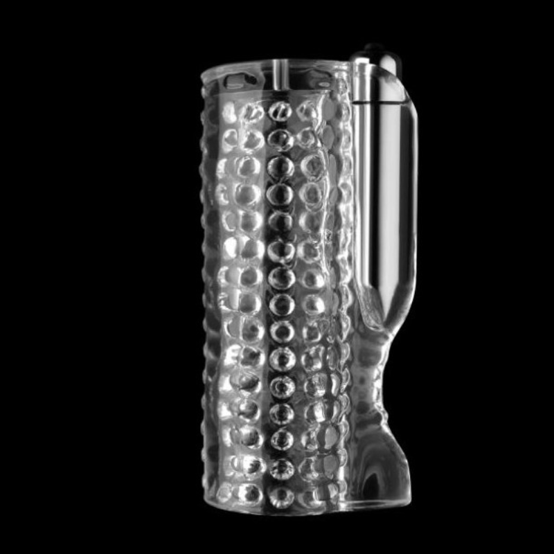 Masturbador Texturado Con Vibración Ice Girl