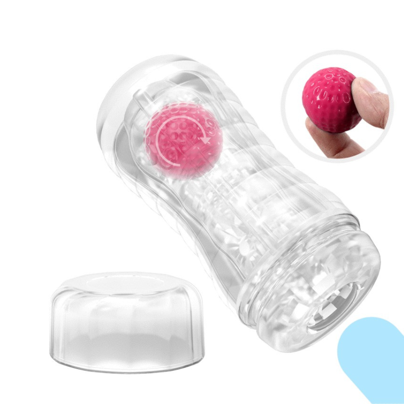 Masturbador Texturado Pretty Love Vacuum Cup Black Hole rosa