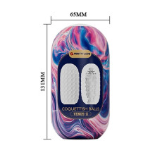 Masturbador Texturado Pretty Love Venus-X Coquettish Balls