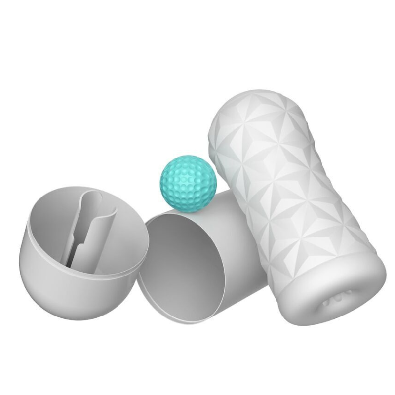 Masturbador Texturado Pretty Love Victoria Cecil Blanco