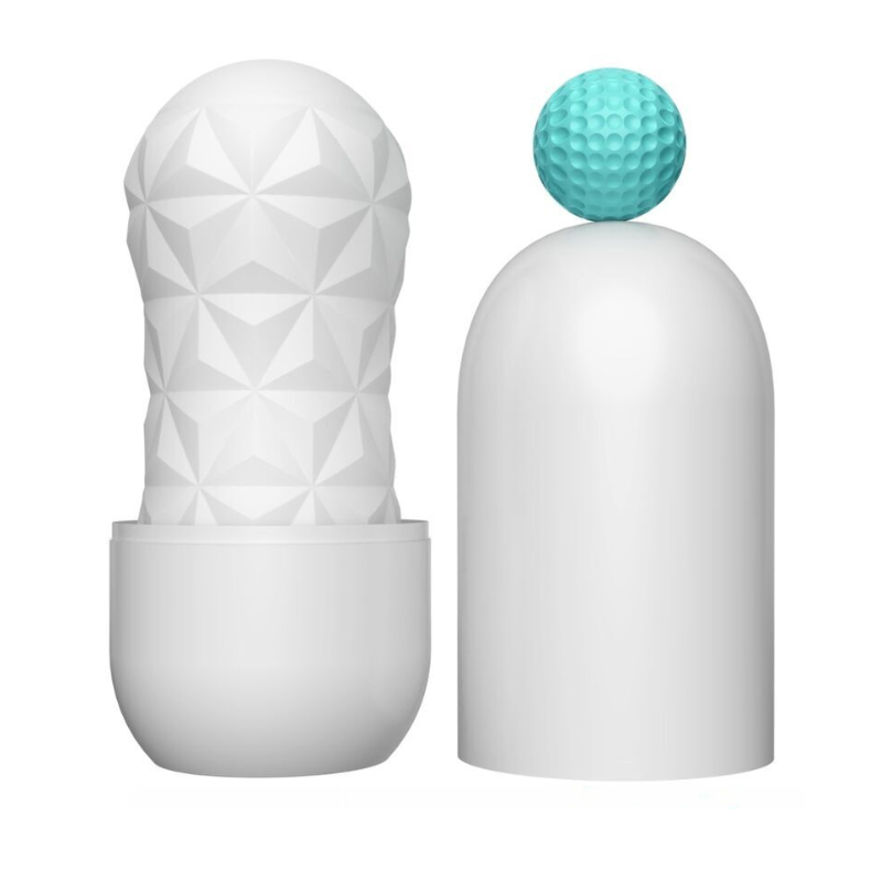 Masturbador Texturado Pretty Love Victoria Cecil Blanco