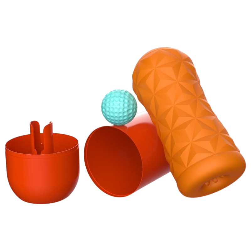 Masturbador Texturado Pretty Love Victoria Cheney Naranja