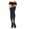 Medias Leg Avenue 6672 Negro Nailon