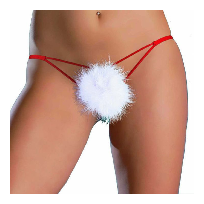 Micro Tanga X-Mas Pompón
