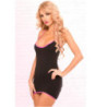Mini Vestido De Pink Lipstick Negro Sex Scandal Slash Back