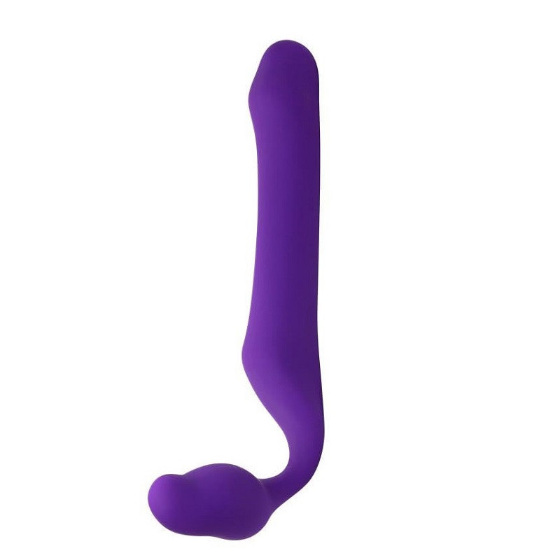 Strapless Arnés Femenino Dildo Doble Adrien Lastic Strapless Bendable Queens L
