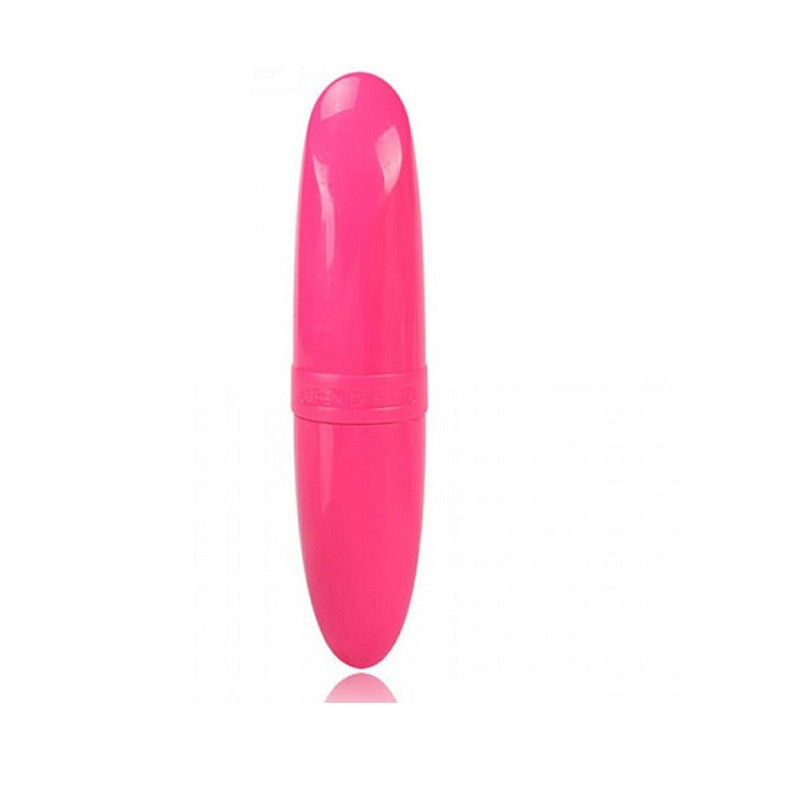 Mini Vibrador De Pilas Lipstick Rosa