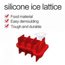 Molde Hielo Silicona Rojo Pene 3D