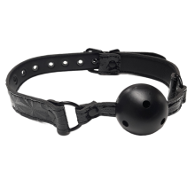 Mordaza Bola Transpirable BTB Negra