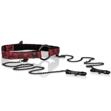 Mordaza Con Anillo Y Pinzas Bondage Scandal