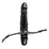 Mordaza Dildo Doble Pene Fetish Tentation Negro