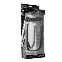 Mordaza Silicona Cilindro Mr. Ed Lockable Bit Gag