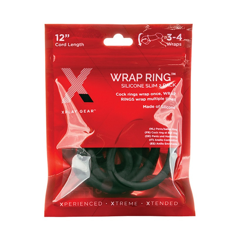 Pack 2 Anillos Envolventes De Silicona Wrap Ring 12