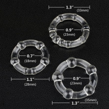 Pack 3 Anillos Flexibles Being Fetish