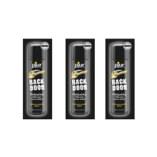 Pack 3 Sobres Monodosis Lubricante Anal Base Silicona 1,5 ml