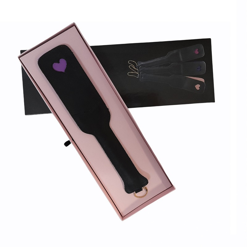 Pala Cuero Corazón Secret Play Morada